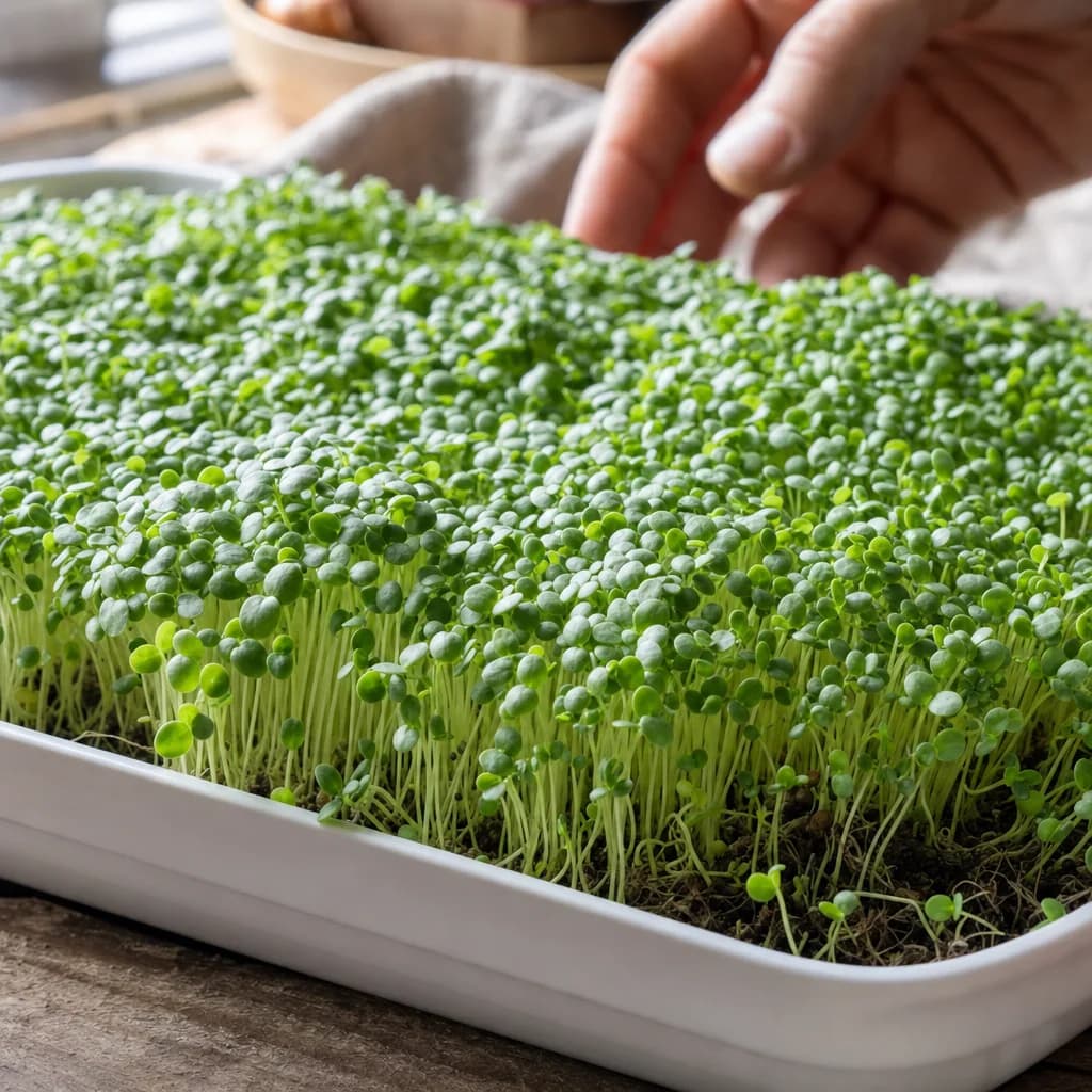 Broccoli microgreens
