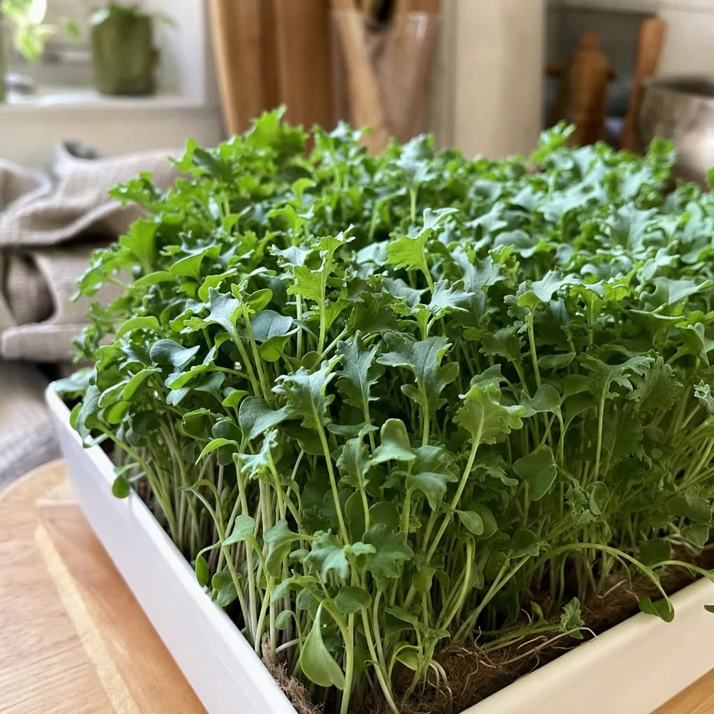 Kale microgreens