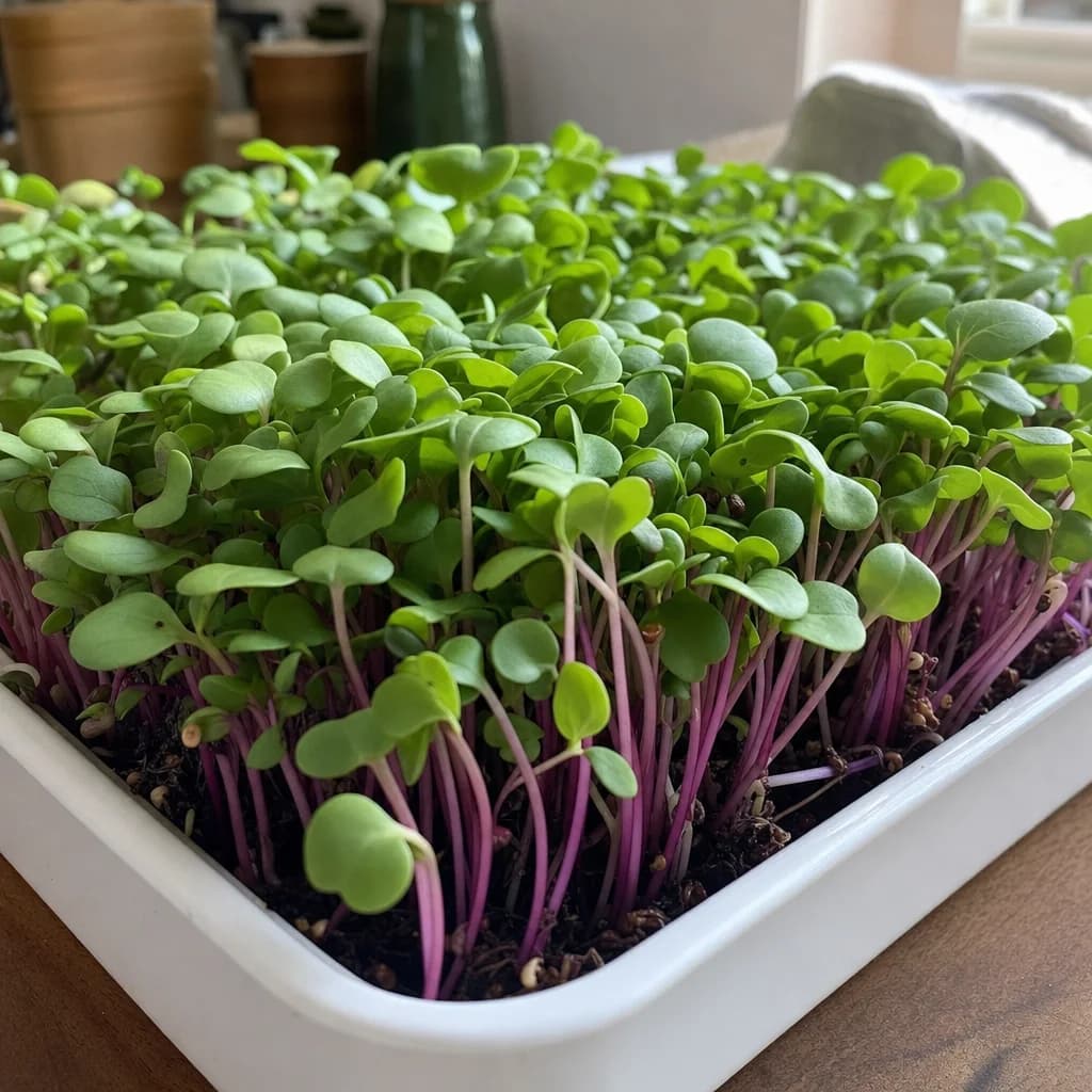 Radish microgreens