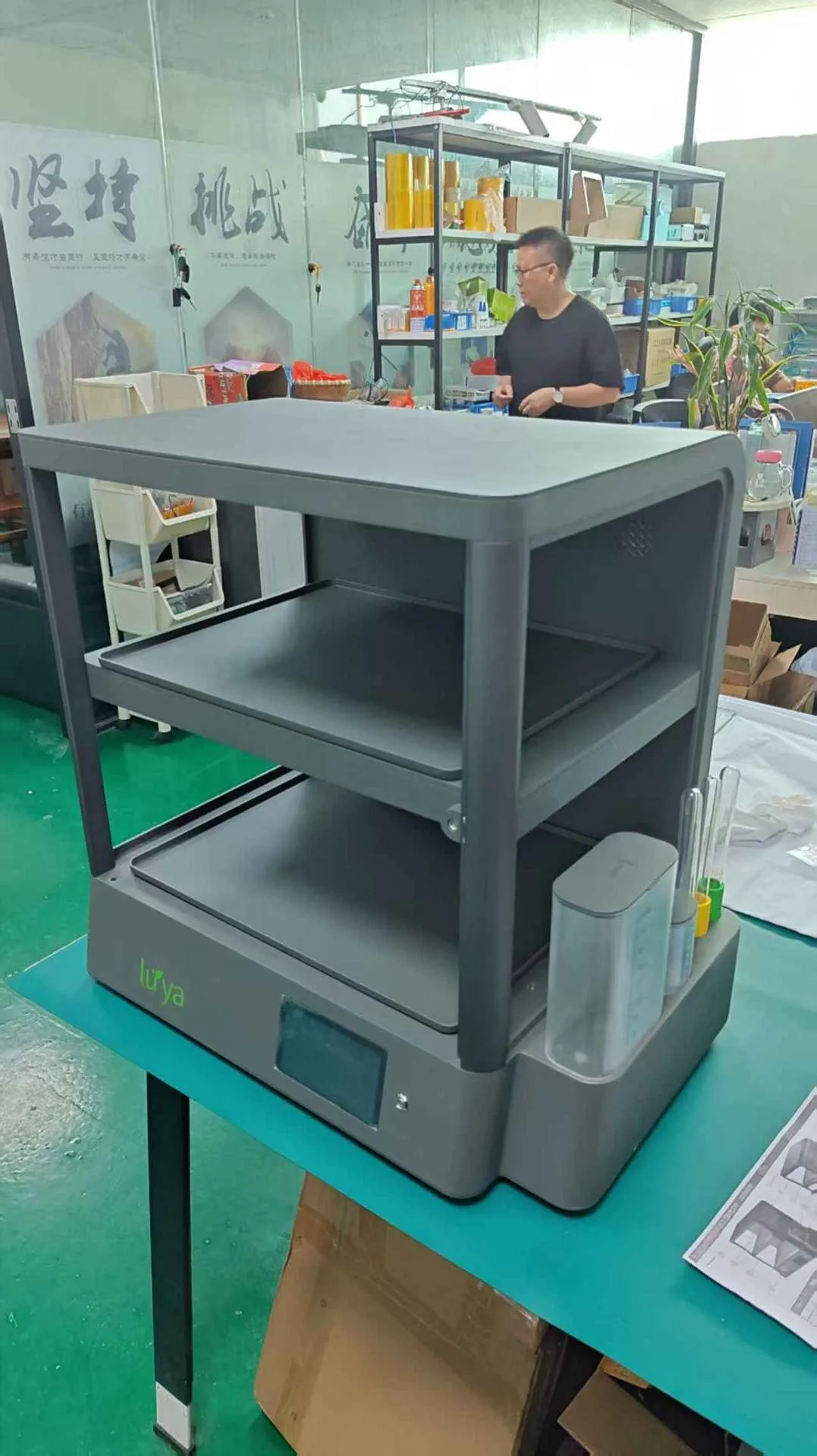 Assembly work at the production partner