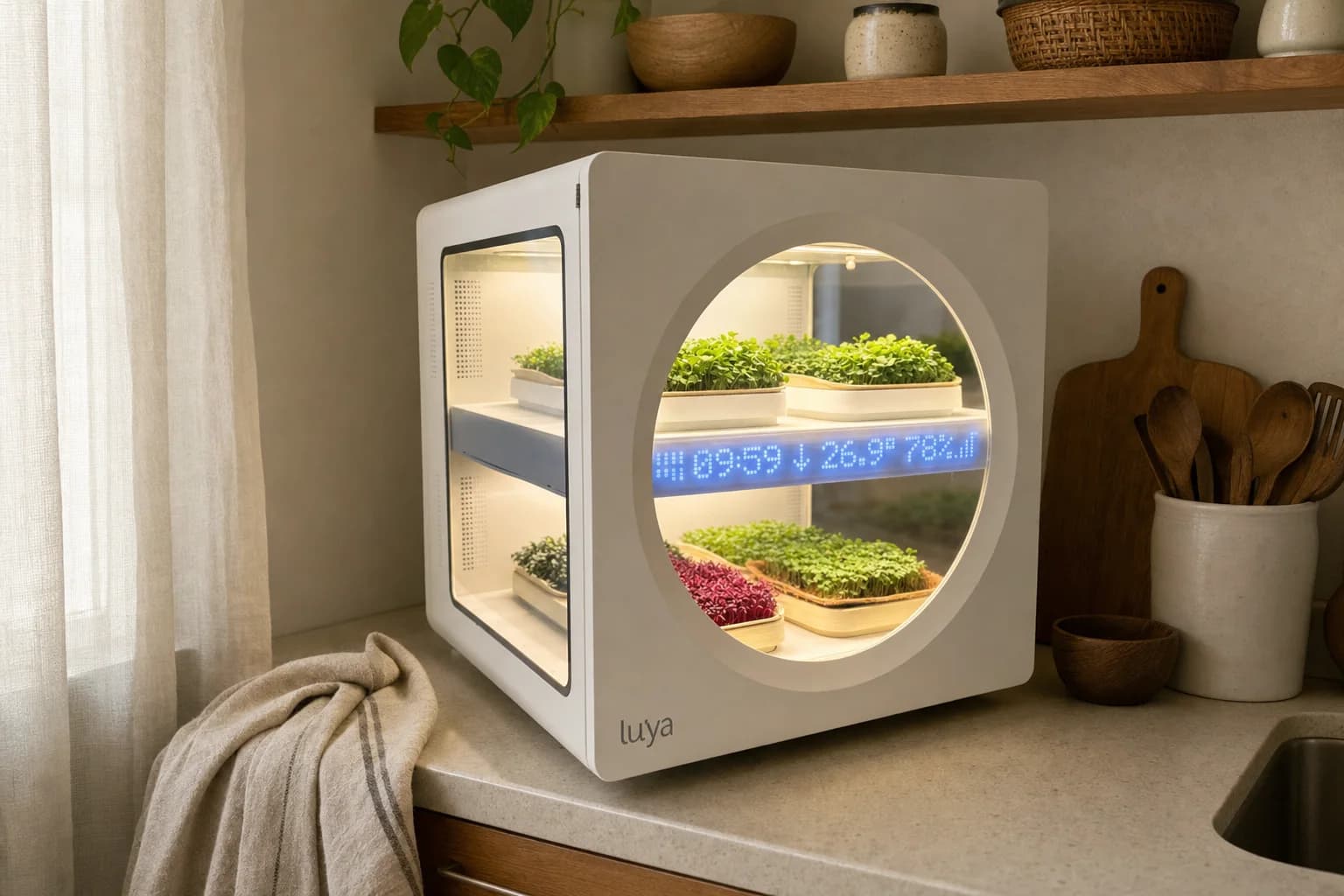 Apartment counter