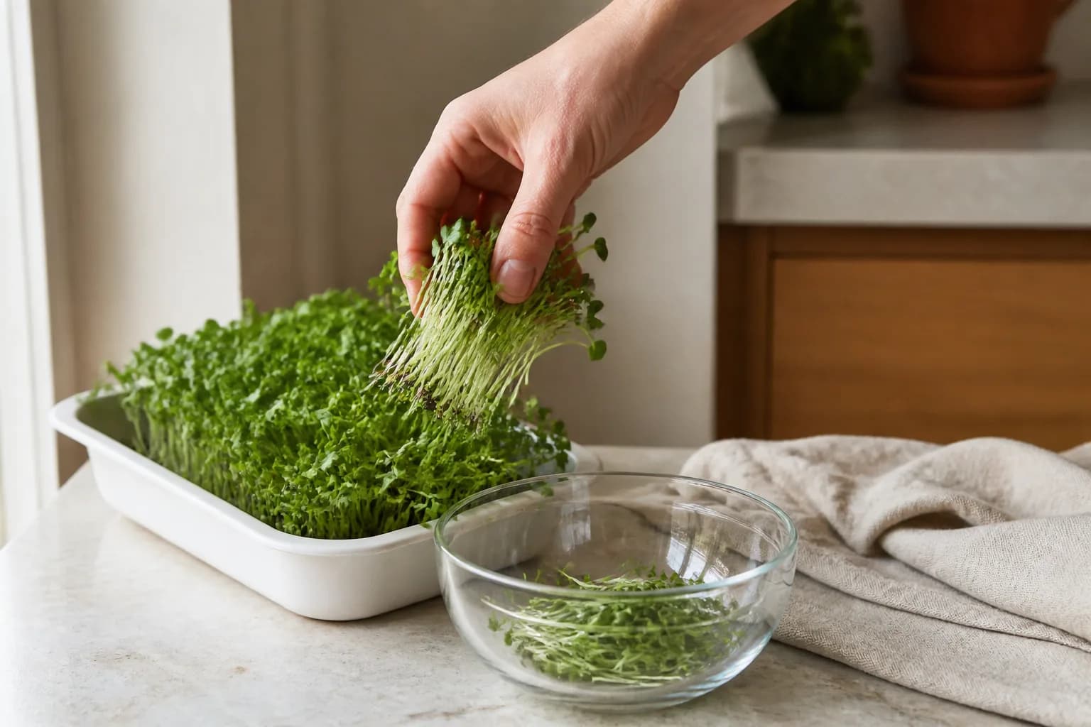 Are Microgreens Safe to Eat? What the Research Actually Found