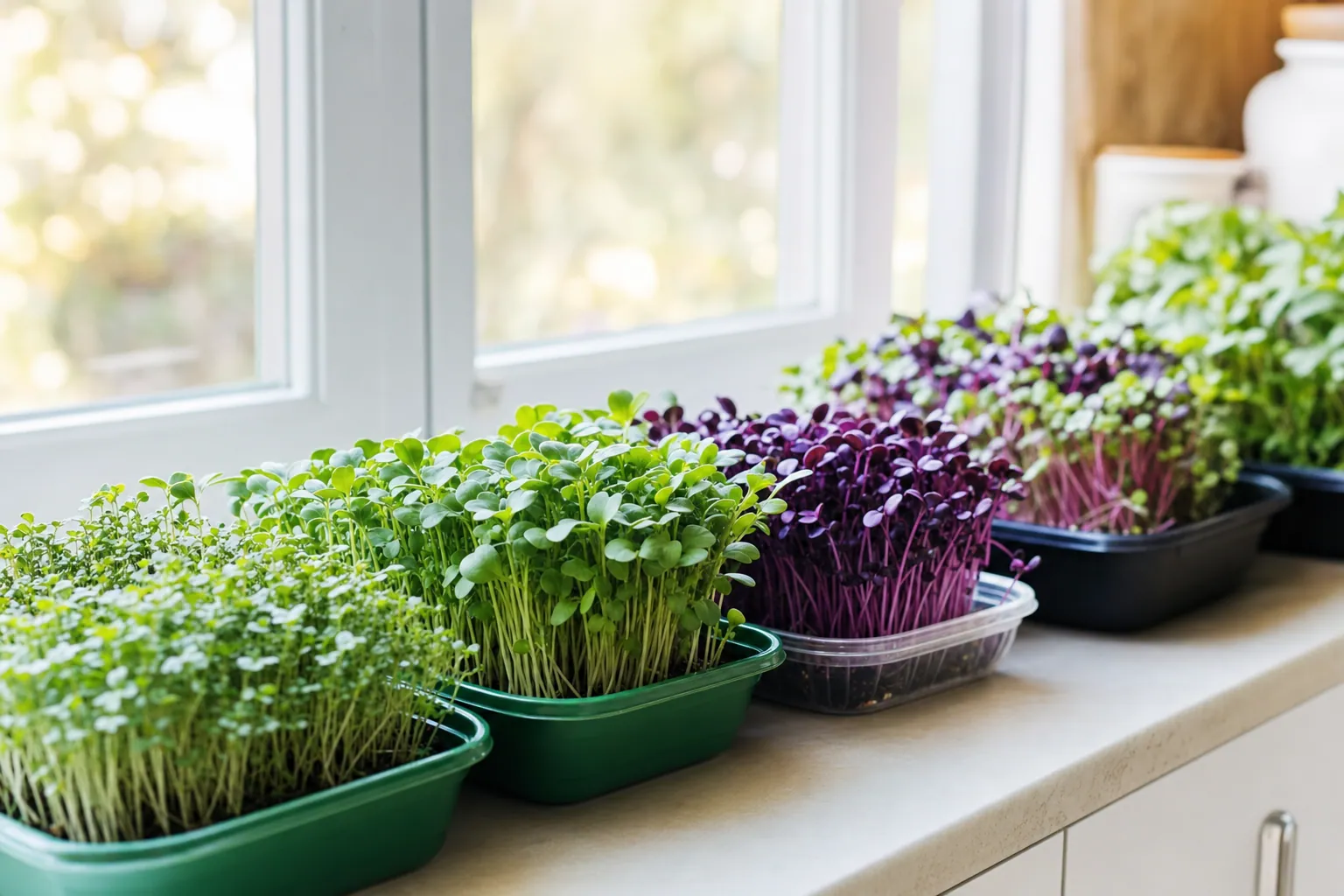 The Easiest and Fastest Microgreens to Grow (7 Crops, Timed)