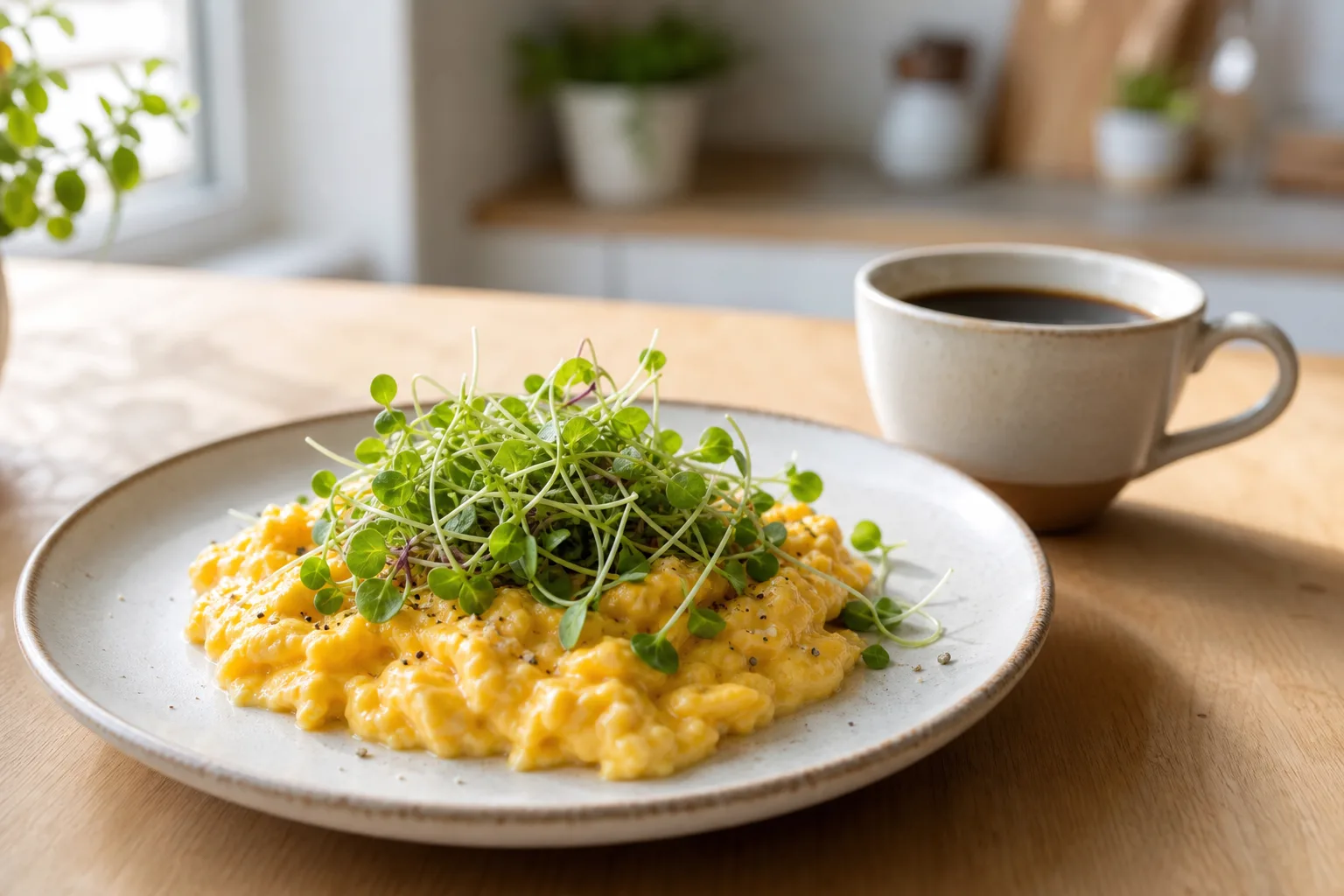 Microgreens for Breakfast: Eggs, Omelets and More