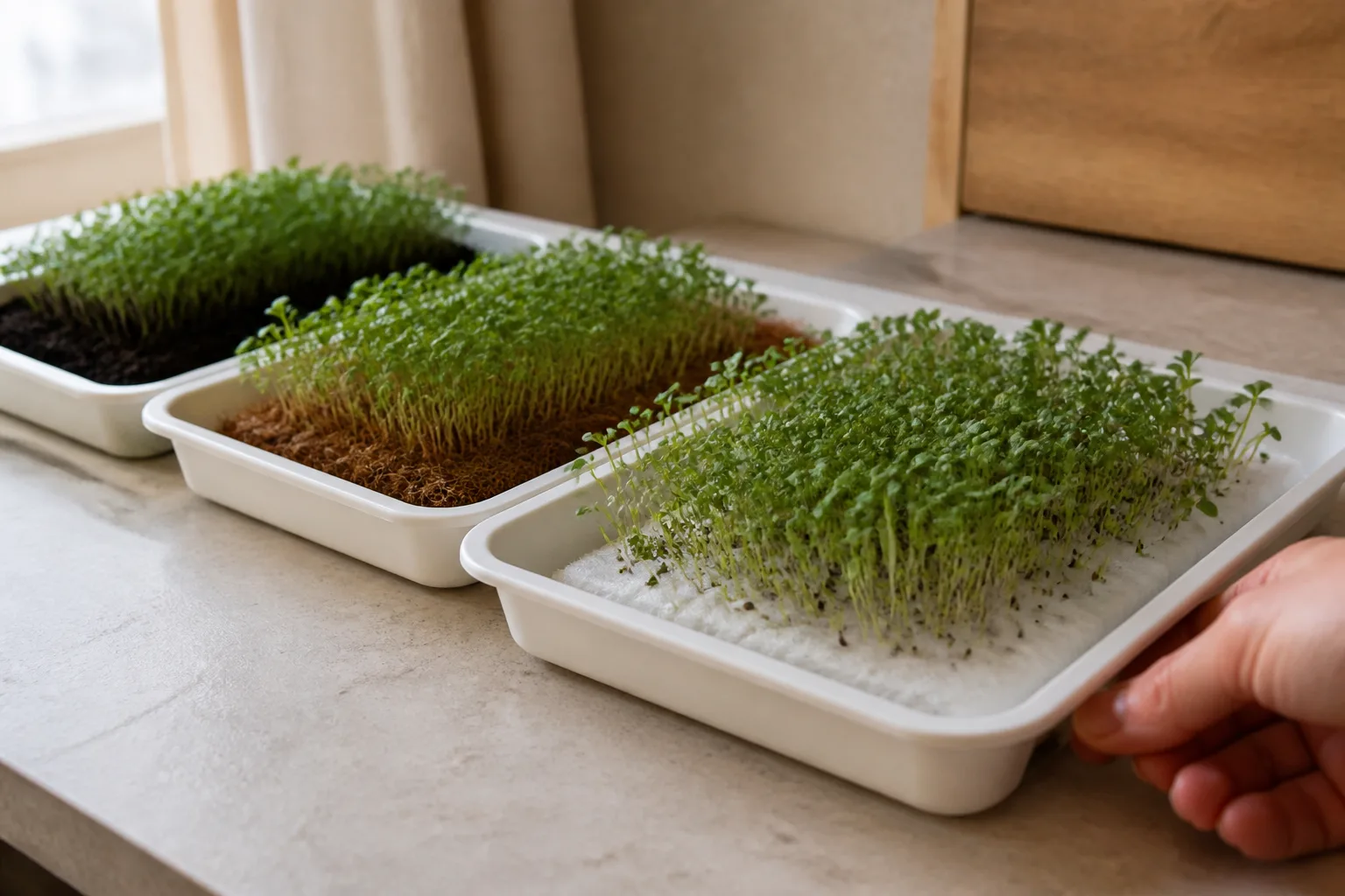 Do Microgreens Absorb Heavy Metals? The Medium Decides