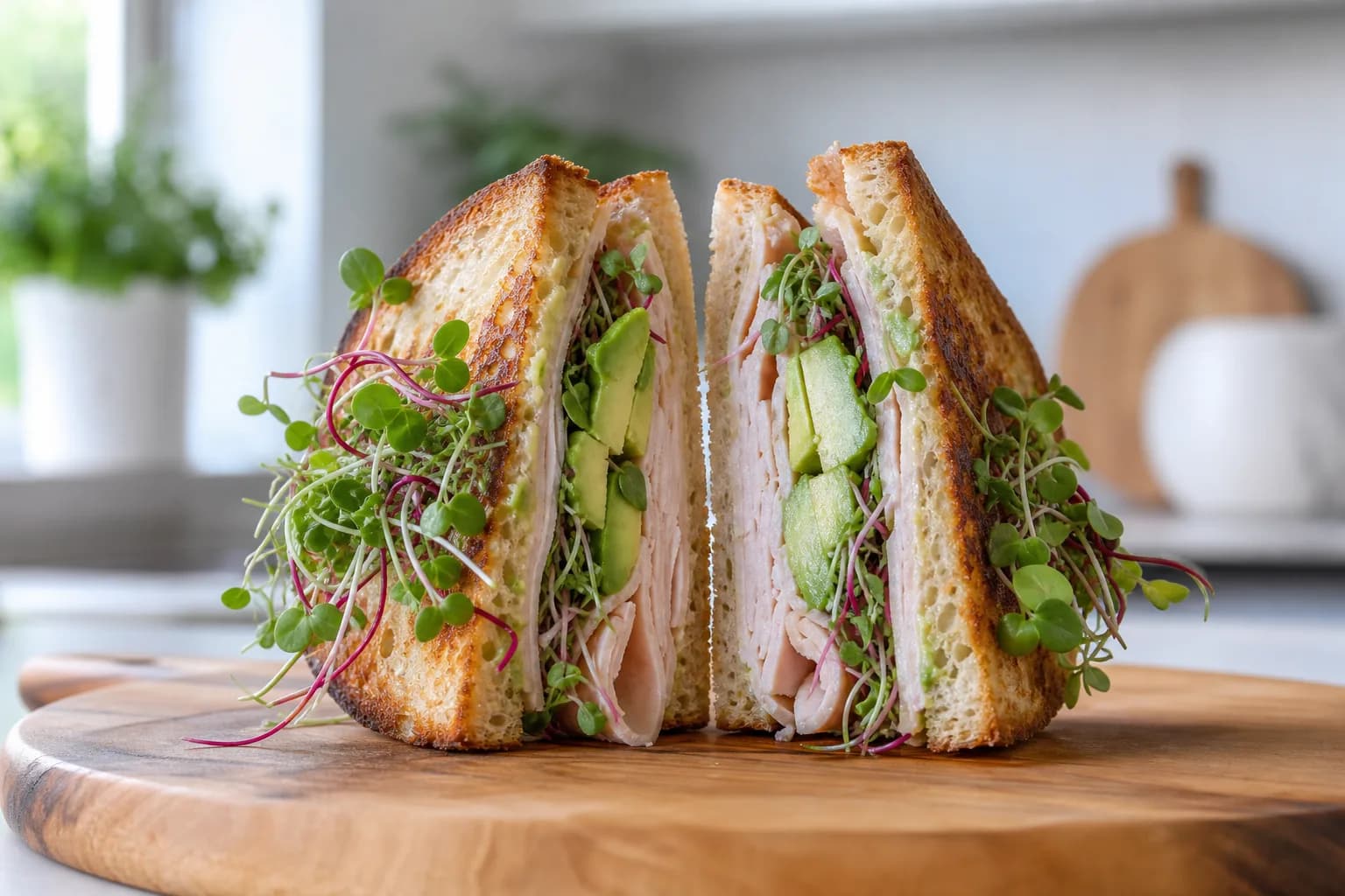 Microgreens in Sandwiches and Wraps