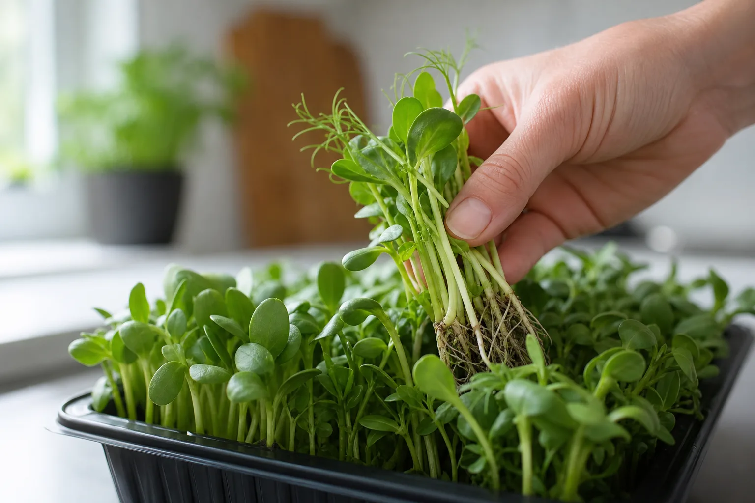 Nutty & Sweet Microgreens: Sunflower, Pea and Beyond