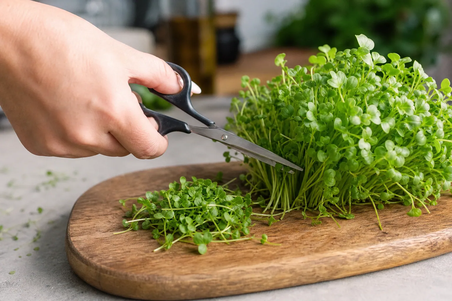 Fresh Microgreens At Home — photo 1