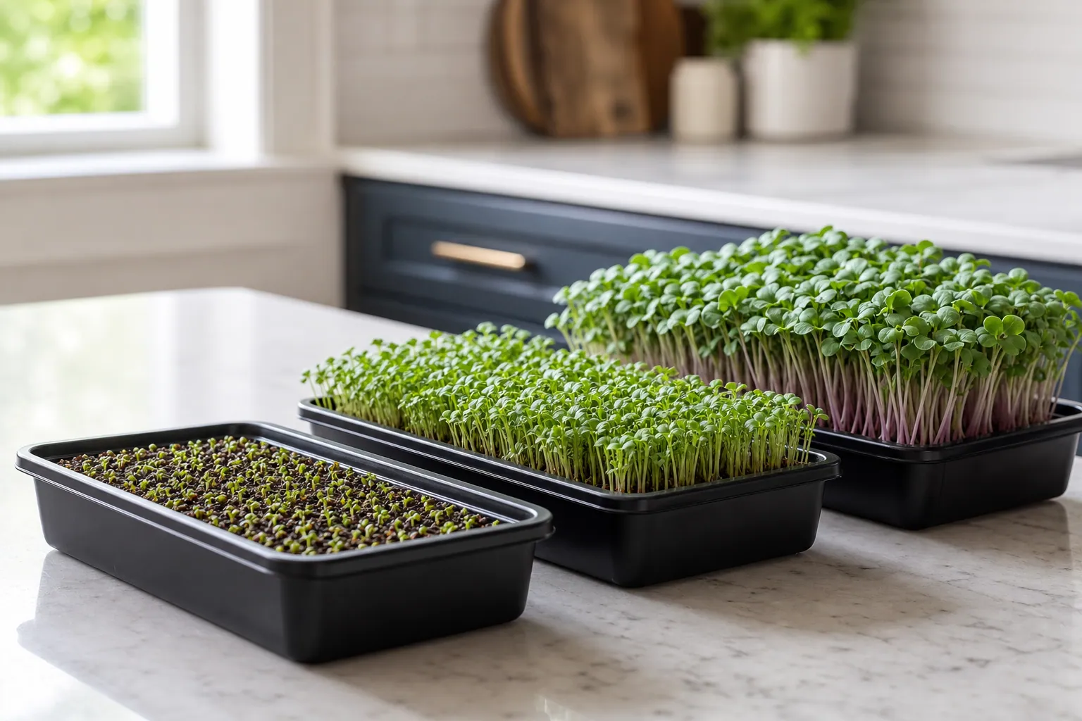 Growing Microgreens Maintenance — photo 2